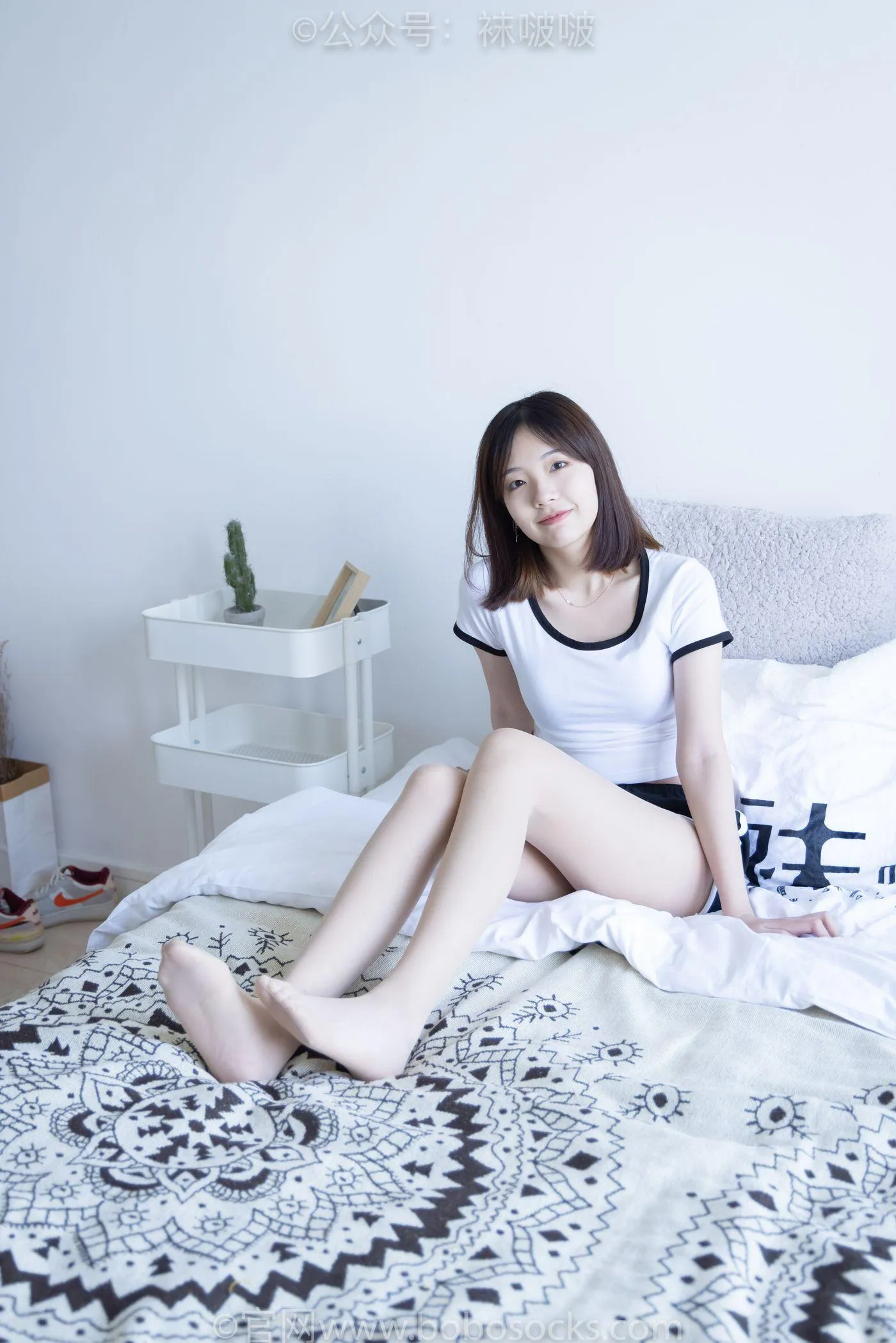 [BoBoSocks袜啵啵]NO.026 小甜豆-体操服、空军一号、白棉袜、肉丝 [149P]插图4